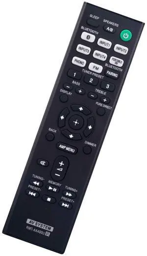 New RMT-AA400U Remote Control Replace for Sony Stereo Receiver STR-DH190 STRDH190(For STR-DH190 STRDH190) New RMT-AA400U Remote Control Replace for Sony Stereo Receiver STR-DH190 STRDH190(For STR-DH190 STRDH190)