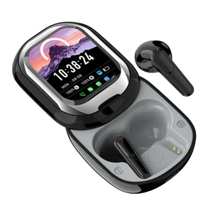 Wireless Earbuds with Smart Touch Screen,Bluetooth 5.4 Active Noise Cancelling in Ear Earphones with Microphone,Stereo Sound Long Playtime Translator Ear Buds Waterproof for Sport Workout Audio Calls Wireless Earbuds with Smart Touch Screen,Bluetooth 5.4 Active Noise Cancelling in Ear Earphones with Microphone,Stereo Sound Long Playtime Translator Ear Buds Waterproof for Sport Workout Audio Calls