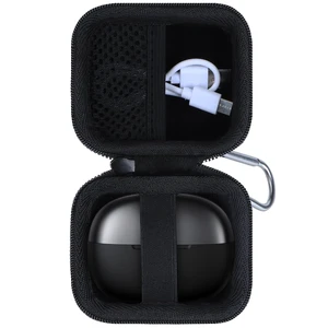 Case Compatible with SHOKZ OpenDots 2/ONE/Air Open-Ear Headphones Lightweight & Carry, Dustproof Storage, Travel Friendly, Portable for Daily Use, Black Case Compatible with SHOKZ OpenDots 2/ONE/Air Open-Ear Headphones Lightweight & Carry, Dustproof Storage, Travel Friendly, Portable for Daily Use, Black