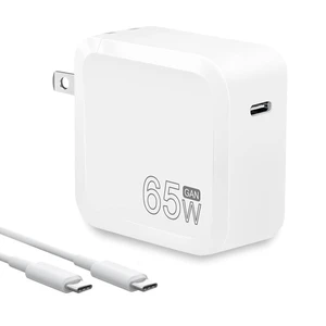65W USB-C Charger for LG Gram 14 15 16 17 - "Featherweight Power Fast Adapter - CE Certified Safe Replacement 65W USB-C Charger for LG Gram 14 15 16 17 - "Featherweight Power Fast Adapter - CE Certified Safe Replacement