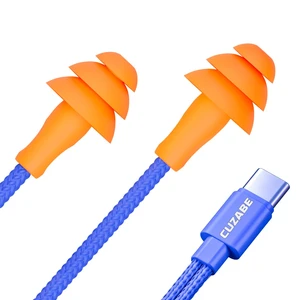 Ear Plug Headphones for Work, Wired Earplug Headphones USB Type C, Noise Isolating Work Earbuds for Noise Reduction Motorcycle Riding Construction Ear Plug Headphones for Work, Wired Earplug Headphones USB Type C, Noise Isolating Work Earbuds for Noise Reduction Motorcycle Riding Construction