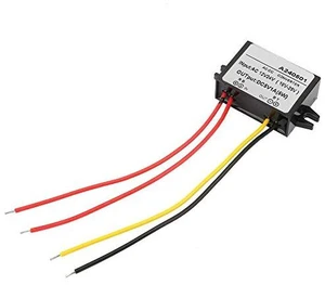 Voltage Power AC 12V 24V to 5V DC Converter Voltage Regulator Power Module for Car Step Down Converter (1A) Voltage Power AC 12V 24V to 5V DC Converter Voltage Regulator Power Module for Car Step Down Converter (1A)
