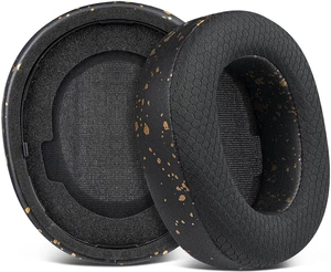 Mesh Earpads for Arctis Nova Pro Wireless/Nova Elite - Black Gold (Not Fit Nova Pro Wired), for SteelSeries Arctis Nova Pro (Wireless/Omni), Arctis Nova Elite Headphones Mesh Earpads for Arctis Nova Pro Wireless/Nova Elite - Black Gold (Not Fit Nova Pro Wired), for SteelSeries Arctis Nova Pro (Wireless/Omni), Arctis Nova Elite Headphones