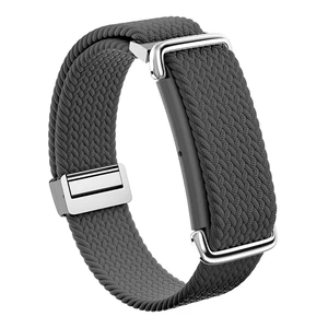 Magnetic Braided Band Compatible with Google Fitbit Air, Nylon Strap Stretchy, breathable design with a magnetic metal clasp, snap-in holder and adjustable fit for 5.98.3 in wrists Magnetic Braided Band Compatible with Google Fitbit Air, Nylon Strap Stretchy, breathable design with a magnetic metal clasp, snap-in holder and adjustable fit for 5.98.3 in wrists