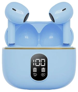Wireless Bluetooth 5.3 Earbuds with Charging Case, LED Battery Display, 40H Playtime,IPX7 Waterproof,Touch Control,Built-in Mic,Stereo Bass Earbuds for iPhone, Android & Tablets (Ice Blue) Wireless Bluetooth 5.3 Earbuds with Charging Case, LED Battery Display, 40H Playtime,IPX7 Waterproof,Touch Control,Built-in Mic,Stereo Bass Earbuds for iPhone, Android & Tablets (Ice Blue)