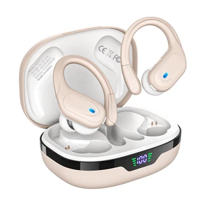 Wireless Earbuds, Sports Bluetooth Headphones, 80Hrs Playtime Ear Buds with LED Power Display, Noise Canceling Headset, IPX7 Waterproof Earphones for Workout/Running (Camel) Wireless Earbuds, Sports Bluetooth Headphones, 80Hrs Playtime Ear Buds with LED Power Display, Noise Canceling Headset, IPX7 Waterproof Earphones for Workout/Running (Camel)