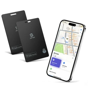 Wallet Tracker Card, MFi Certified, Apple Find My (iOS Only), Black 2 Pack Smart Card Tracker for Wallet, Luggage & Passport,Wallet Finder Card, IP68 Waterproof, Left-Behind Alert,Unique SN Wallet Tracker Card, MFi Certified, Apple Find My (iOS Only), Black 2 Pack Smart Card Tracker for Wallet, Luggage & Passport,Wallet Finder Card, IP68 Waterproof, Left-Behind Alert,Unique SN