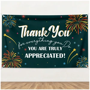 6×3.6ft Appreciation Banner for Work,Thank You Banner Backdrop,Appreciation Decoration for Employee Administrative Day Retirement Office Volunteer Teacher Professor Doctor Nurse & Staff Gifts,Green 6×3.6ft Appreciation Banner for Work,Thank You Banner Backdrop,Appreciation Decoration for Employee Administrative Day Retirement Office Volunteer Teacher Professor Doctor Nurse & Staff Gifts,Green