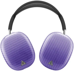 Carbon Fiber Texture Case Cover for AirPods Max Headphone, TPU Anti-Scratch Ear Cup Cover, Protective Skin Accessories for Apple AirPods Max(2024/2020) - Purple Carbon Fiber Texture Case Cover for AirPods Max Headphone, TPU Anti-Scratch Ear Cup Cover, Protective Skin Accessories for Apple AirPods Max(2024/2020) - Purple