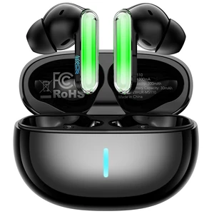 MS110 AI Translation Earbuds, Bluetooth Translator Earbuds with App, 40H Playtime with Charging Case, IPX5 Water-Resistant Wireless Earbuds for Travel, Meetings & Language Learning MS110 AI Translation Earbuds, Bluetooth Translator Earbuds with App, 40H Playtime with Charging Case, IPX5 Water-Resistant Wireless Earbuds for Travel, Meetings & Language Learning