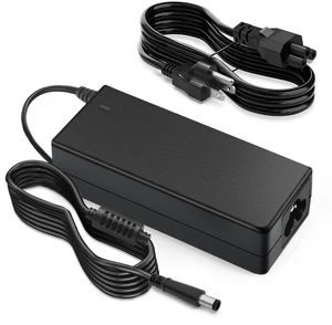 90W AC Adapter Compatible with HP All-in-One Desktop Power Supply for ProDesk 260 400 600 405 G1-G6, for EliteDesk 705 800 805 G1-G6, for HP Pavilion Computer 18'' 19'' 20" 21" 22'' 24" 27" 90W AC Adapter Compatible with HP All-in-One Desktop Power Supply for ProDesk 260 400 600 405 G1-G6, for EliteDesk 705 800 805 G1-G6, for HP Pavilion Computer 18'' 19'' 20" 21" 22'' 24" 27"