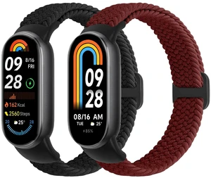 Braided Bands Compatible with Xiaomi Smart Band 10 9 8 Straps for Women Men Braided Bands Compatible with Xiaomi Smart Band 10 9 8 Straps for Women Men