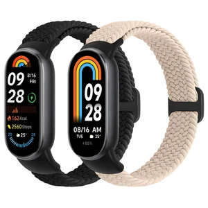 Braided Bands Compatible with Xiaomi Smart Band 10 9 8 Straps for Women Men Braided Bands Compatible with Xiaomi Smart Band 10 9 8 Straps for Women Men