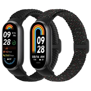 Braided Bands Compatible with Xiaomi Smart Band 10 9 8 Straps for Women Men Braided Bands Compatible with Xiaomi Smart Band 10 9 8 Straps for Women Men