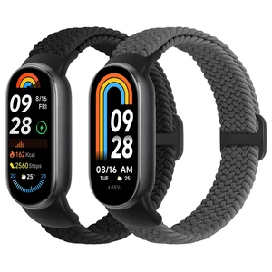 Braided Bands Compatible with Xiaomi Smart Band 10 9 8 Straps for Women Men Braided Bands Compatible with Xiaomi Smart Band 10 9 8 Straps for Women Men