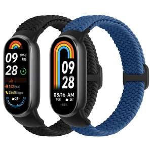 Braided Bands Compatible with Xiaomi Smart Band 10 9 8 Straps for Women Men Braided Bands Compatible with Xiaomi Smart Band 10 9 8 Straps for Women Men