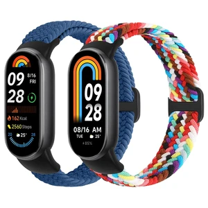 Braided Bands Compatible with Xiaomi Smart Band 10 9 8 Straps for Women Men Braided Bands Compatible with Xiaomi Smart Band 10 9 8 Straps for Women Men