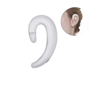 Ear Hook BT Wireless Headphone,Non Ear Plug Headset with Microphone,Single Ear Noise Cancelling Earphones Painless Wearing for Android Smartphones,iPhone14 13 12 11 X 8(Silver) Ear Hook BT Wireless Headphone,Non Ear Plug Headset with Microphone,Single Ear Noise Cancelling Earphones Painless Wearing for Android Smartphones,iPhone14 13 12 11 X 8(Silver)