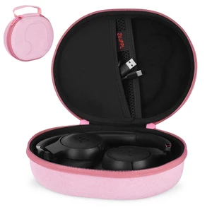 EVA Hard Case for JBL Live 770NC/670NC/660NC/650BT/460NC/400BT/500BT and JBL Tune 770NC/710BT/720BT/700BT/750BT/520BT/510BT/760NC/660NC/500/E45BT Wireless Headphone - Pink Case+Inside Black EVA Hard Case for JBL Live 770NC/670NC/660NC/650BT/460NC/400BT/500BT and JBL Tune 770NC/710BT/720BT/700BT/750BT/520BT/510BT/760NC/660NC/500/E45BT Wireless Headphone - Pink Case+Inside Black