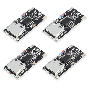 4PCS USB-C PD Trigger Board Module PD/QC Decoy Board Fast Charge USB Type-c to 12V High Speed Charger Power Delivery Boost Module for Laptop Router 4PCS USB-C PD Trigger Board Module PD/QC Decoy Board Fast Charge USB Type-c to 12V High Speed Charger Power Delivery Boost Module for Laptop Router