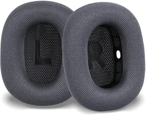 Ear Cushions Earpads for AirPods Max 1 & 2,Midnight Black Upgraded Super Magnetic Snap, Mesh Fabric, Simple Quick Install, Noise Isolation, Enhanced Durability, Ergonomic, Acoustic Ac Ear Cushions Earpads for AirPods Max 1 & 2,Midnight Black Upgraded Super Magnetic Snap, Mesh Fabric, Simple Quick Install, Noise Isolation, Enhanced Durability, Ergonomic, Acoustic Ac