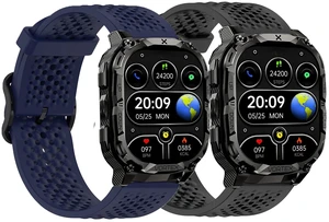 Compatible with CARBINOX Vortex bands, Silicone band with Metal Buckle Compatible with CARBINOX Edge, Vortex, X-Ranger, Vortex, Vesta, Blaze Round, Blaze S, Blaze Square Smart Watch Compatible with CARBINOX Vortex bands, Silicone band with Metal Buckle Compatible with CARBINOX Edge, Vortex, X-Ranger, Vortex, Vesta, Blaze Round, Blaze S, Blaze Square Smart Watch
