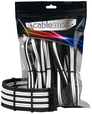 Pro ModMesh Sleeved 12VHPWR StealthSense Cable Extension Kit (Black + White, 16-pin to Triple 8-pin) Pro ModMesh Sleeved 12VHPWR StealthSense Cable Extension Kit (Black + White, 16-pin to Triple 8-pin)