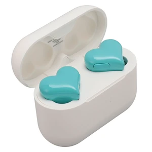 Heart Shaped Earbuds, 5.3 HiFi Stereo Sound Noise Canceling Earphones with Charging Case, Cute in Ear Earbuds for Lover Couples for Valentine Sport Travel (Light Heart Shaped Earbuds, 5.3 HiFi Stereo Sound Noise Canceling Earphones with Charging Case, Cute in Ear Earbuds for Lover Couples for Valentine Sport Travel (Light