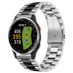 Compatible with Garmin Approach J1 Band, 20mm Quick Release Stainless Steel Metal Durable Replacement Strap Bracelet Compatible for Garmin Approach S50, S44, S42, S40, J1 Smartwatch Compatible with Garmin Approach J1 Band, 20mm Quick Release Stainless Steel Metal Durable Replacement Strap Bracelet Compatible for Garmin Approach S50, S44, S42, S40, J1 Smartwatch