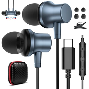 USB C Headphone Wired Ear Buds for Samsung S26 Ultra S25 A16 A17 A36 Z Flip Magnetic Type C Earphone for iPhone 18 Pro Max 17 16 15 16e 17e HD Mic in Ear Noise Isolation Earbuds for iPad A16 Pixel 10a USB C Headphone Wired Ear Buds for Samsung S26 Ultra S25 A16 A17 A36 Z Flip Magnetic Type C Earphone for iPhone 18 Pro Max 17 16 15 16e 17e HD Mic in Ear Noise Isolation Earbuds for iPad A16 Pixel 10a