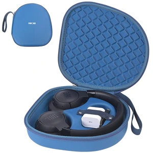 Headphone Case for Sony WH-CH720N/Soundcore Anker Q20i/JBL Tune 720BT 770NC Hard Case for Bmani, Portable Carrying Case for Over-Ear Headphone with Mesh Pocket, Handle Strap, Blue Headphone Case for Sony WH-CH720N/Soundcore Anker Q20i/JBL Tune 720BT 770NC Hard Case for Bmani, Portable Carrying Case for Over-Ear Headphone with Mesh Pocket, Handle Strap, Blue