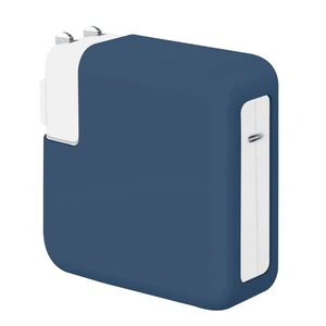 70W Soft Silicone Charger Cover for MacBook Air 13 13.6 15 inch M5 M4 M3 M2 2022-2026, 70W Power Adapter Protective Case Sleeve Pro 14 M5 M4 M3 with 11/12/16-core CPU 2025-2023, Navy Blue 70W Soft Silicone Charger Cover for MacBook Air 13 13.6 15 inch M5 M4 M3 M2 2022-2026, 70W Power Adapter Protective Case Sleeve Pro 14 M5 M4 M3 with 11/12/16-core CPU 2025-2023, Navy Blue