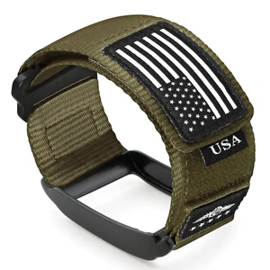 Rugged Nylon Sport Wristband with Alloy Bumper Compatible with Whoop 4.0, Sport Strap with Stars-Stripes Flag for Whoop 4.0 Band Rugged Nylon Sport Wristband with Alloy Bumper Compatible with Whoop 4.0, Sport Strap with Stars-Stripes Flag for Whoop 4.0 Band