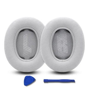 Replacement Ear Pads for JBL Live 500BT/Live 500 BT Headphone, Extra Thick Cushions, Ear Cups Cover, Soft LeatherMemory Foam Headset Earpads (Gray) Replacement Ear Pads for JBL Live 500BT/Live 500 BT Headphone, Extra Thick Cushions, Ear Cups Cover, Soft LeatherMemory Foam Headset Earpads (Gray)
