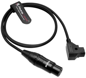 XLR 4 Pin Female to D-tap Power Cable for Sony Venice F55 SXS, for Canon C400, Blackmagic URSA Mini Pro, for Panasonic Varicam, Ultra-Soft 1m/3.3ft XLR 4 Pin Female to D-tap Power Cable for Sony Venice F55 SXS, for Canon C400, Blackmagic URSA Mini Pro, for Panasonic Varicam, Ultra-Soft 1m/3.3ft