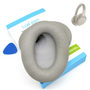 Lambskin XM4 Earpads for Sony WH-1000XM4 Headphones Replacement 1000 XM 4 Real Sheepskin Leather Ear Pads Cushions Earmuffs Cups Covers (Silver) Lambskin XM4 Earpads for Sony WH-1000XM4 Headphones Replacement 1000 XM 4 Real Sheepskin Leather Ear Pads Cushions Earmuffs Cups Covers (Silver)