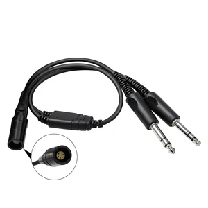 for Bose A20 A30 Headset Lemo 6Pin GA Dual Plugs Pilot Headphones Adapter PJ-068 PJ-055 Connector,Twin Plug Fixed Wing Aircraft Converter,General Aviation Headsets Adapter for Bose A20 A30 Headset Lemo 6Pin GA Dual Plugs Pilot Headphones Adapter PJ-068 PJ-055 Connector,Twin Plug Fixed Wing Aircraft Converter,General Aviation Headsets Adapter