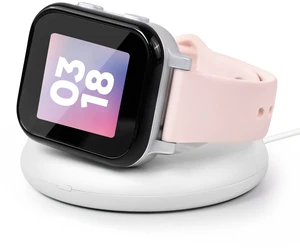 Compatible with Gabb Watch 3 / 3e Charging Stand for Kids, Foldable Magnetic Desktop Dock, Snap-On Charger Station to Encourage Daily Charging Habits at Home or School (White) Compatible with Gabb Watch 3 / 3e Charging Stand for Kids, Foldable Magnetic Desktop Dock, Snap-On Charger Station to Encourage Daily Charging Habits at Home or School (White)