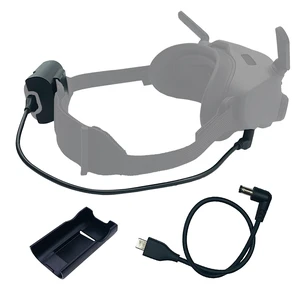 Power Cable and Battery Bracket for DJI Avata Goggles 2 Combo Battery Clip Holder and Charging Cable for Avata Pro-View Combo Goggles 2 Accessories (Not for FPV Goggles V2) Power Cable and Battery Bracket for DJI Avata Goggles 2 Combo Battery Clip Holder and Charging Cable for Avata Pro-View Combo Goggles 2 Accessories (Not for FPV Goggles V2)