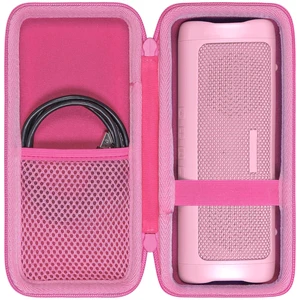 Hard Case for BolaButty X-GO C27C Bluetooth Speaker Speaker,Pink Travel Protective Storage Bag with Mesh Pocket & Handle, Shockproof EVA Shell and Soft Lining Hard Case for BolaButty X-GO C27C Bluetooth Speaker Speaker,Pink Travel Protective Storage Bag with Mesh Pocket & Handle, Shockproof EVA Shell and Soft Lining