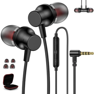 3.5mm Wired Headphones for Laptop School Kids Earbuds with Case Mic 3.5mm Jack Noise Isolating Corded Earphones Plug in Earbud for Kindle Fire Tablet/Chromebook ThinkPad Computer/Airplane,Black 3.5mm Wired Headphones for Laptop School Kids Earbuds with Case Mic 3.5mm Jack Noise Isolating Corded Earphones Plug in Earbud for Kindle Fire Tablet/Chromebook ThinkPad Computer/Airplane,Black