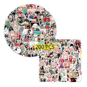 Cute Anime Stickers (200 Pcs) Cute Cartoon PVC Sticker, Gifts for Laptop Water Bottle Skateboard Party Supplies Decorations Teens Kids Cute Anime Stickers (200 Pcs) Cute Cartoon PVC Sticker, Gifts for Laptop Water Bottle Skateboard Party Supplies Decorations Teens Kids
