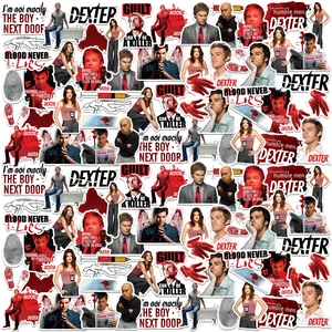 Dexter 100 Sticker Pack Waterproof Vinyl Decals Officially Licensed Dexter Stickers Great for Water Bottles, Skateboards, Luggage, Laptops, Bumpers & Cars Dexter 100 Sticker Pack Waterproof Vinyl Decals Officially Licensed Dexter Stickers Great for Water Bottles, Skateboards, Luggage, Laptops, Bumpers & Cars