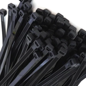 100-Pack Heavy Duty 14 Inches 120 Pound Cable Zip Tie Down Strap Wire Nylon Wrap Black 100-Pack Heavy Duty 14 Inches 120 Pound Cable Zip Tie Down Strap Wire Nylon Wrap Black