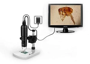 1080P Full HD Digital Microscope, HDMI Microscope, 10x-220x magnification, to Any Monitor/TV with HDMI-In, Photo Capture, Micro-SD Storage, PC supported 1080P Full HD Digital Microscope, HDMI Microscope, 10x-220x magnification, to Any Monitor/TV with HDMI-In, Photo Capture, Micro-SD Storage, PC supported