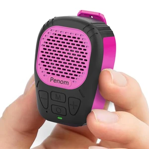 Wearable Bluetooth Speaker,Clip on Wireless Jobsite Water-Resistant Portable Speaker, Built in Mic for Hands-Free/Call, Suitable for Indoor & Outdoor Use (Update Version Burgundy) Wearable Bluetooth Speaker,Clip on Wireless Jobsite Water-Resistant Portable Speaker, Built in Mic for Hands-Free/Call, Suitable for Indoor & Outdoor Use (Update Version Burgundy)