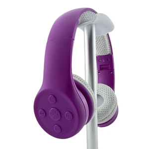 Toddler Bluetooth Headphones for Girls, Kids Wireless Headphone with Built-in Mic, Volume Limiting Headphones, Comfort Ear Cushions for Children Online Learning, Travel (Purple) Toddler Bluetooth Headphones for Girls, Kids Wireless Headphone with Built-in Mic, Volume Limiting Headphones, Comfort Ear Cushions for Children Online Learning, Travel (Purple)