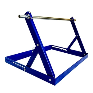 Cable Reel Drum Roller Holder Wire Dispenser Cable Rack Fold Spool Holder Dispenser FOLD CABLE DRUM JACK BLUE Cable Reel Drum Roller Holder Wire Dispenser Cable Rack Fold Spool Holder Dispenser FOLD CABLE DRUM JACK BLUE