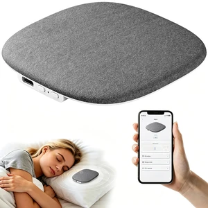 Under Pillow Sleep Speaker, Flat Bluetooth Pillow Speaker for Sleeping Material: Plastic & woven fabric. Use: Bone conduction audio for bedtime relaxation, side sleepers, and masking noise Under Pillow Sleep Speaker, Flat Bluetooth Pillow Speaker for Sleeping Material: Plastic & woven fabric. Use: Bone conduction audio for bedtime relaxation, side sleepers, and masking noise