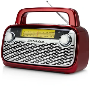 SB2006 Bluetooth Speaker with AM/FM Portable Radio Bluetooth Streaming, Rechargeable Battery, and High Power (Red) SB2006 Bluetooth Speaker with AM/FM Portable Radio Bluetooth Streaming, Rechargeable Battery, and High Power (Red)